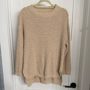 Amazon Women's Cream Crew Neck Sweater